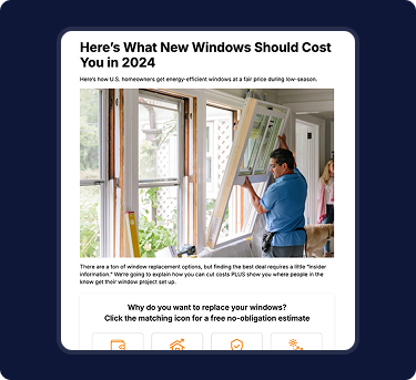 Advertorial Landing Pages