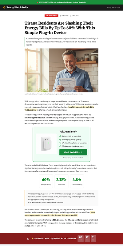 Energy Bill Savings