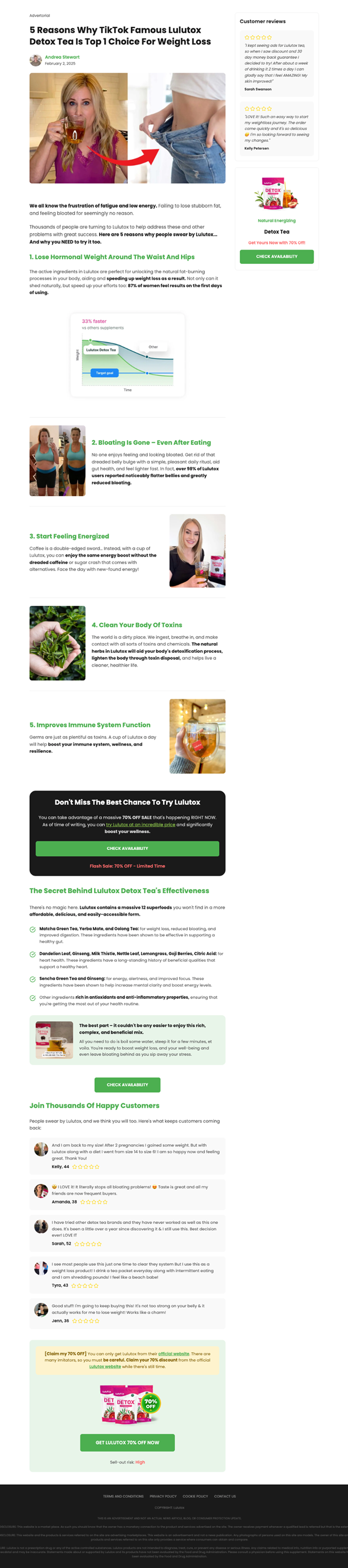 Detox Tea - Top 1 Choice