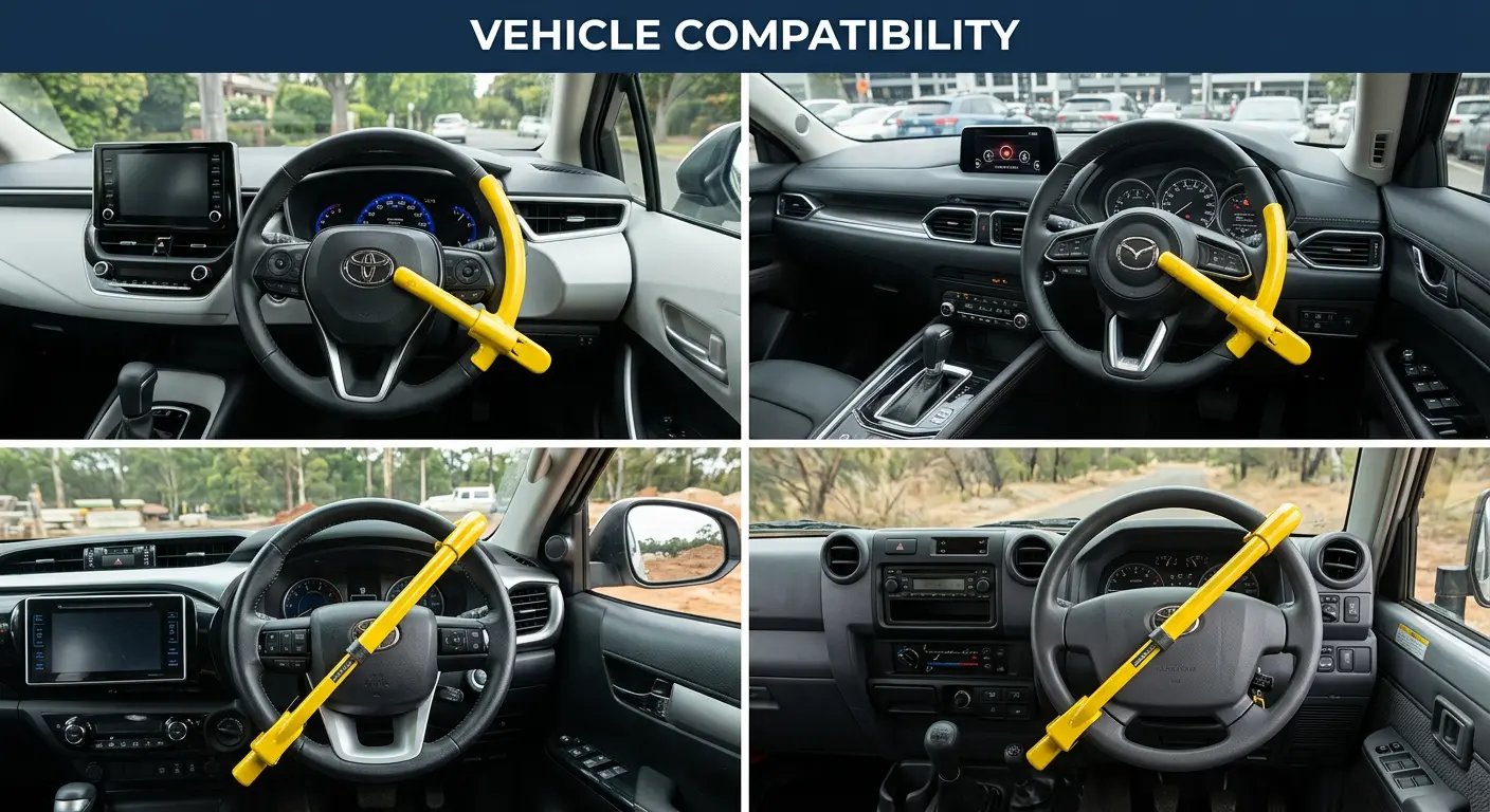 Lock'd fits 99% of Australian vehicles