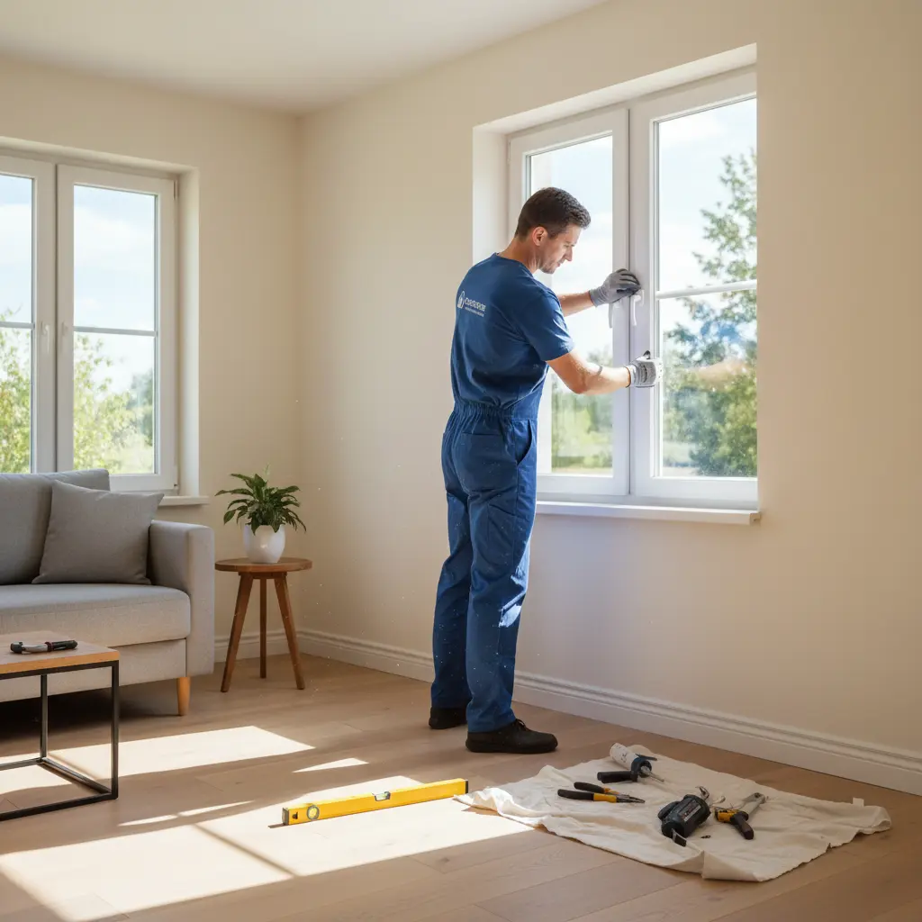 Professional window installation